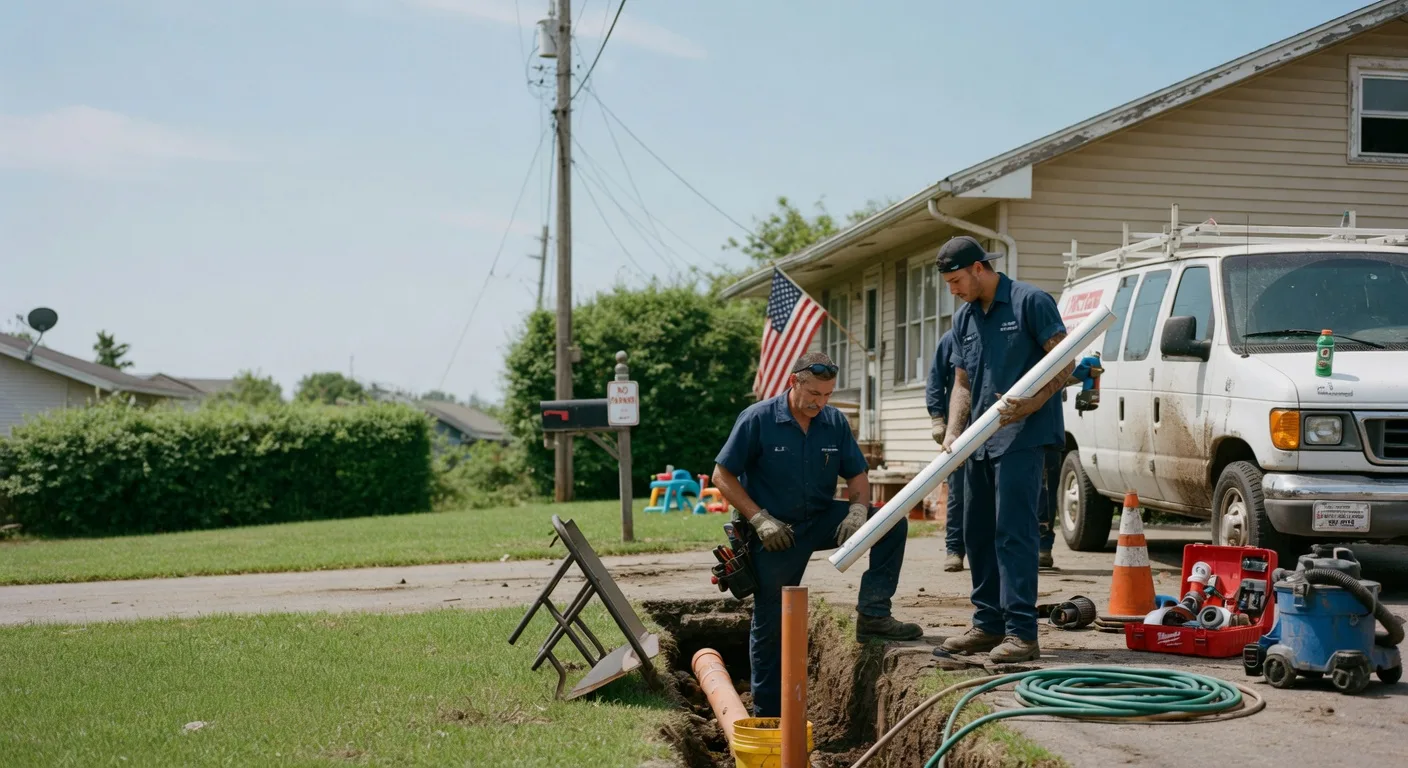 Clogged Drain Repair in Harrisonville, PA